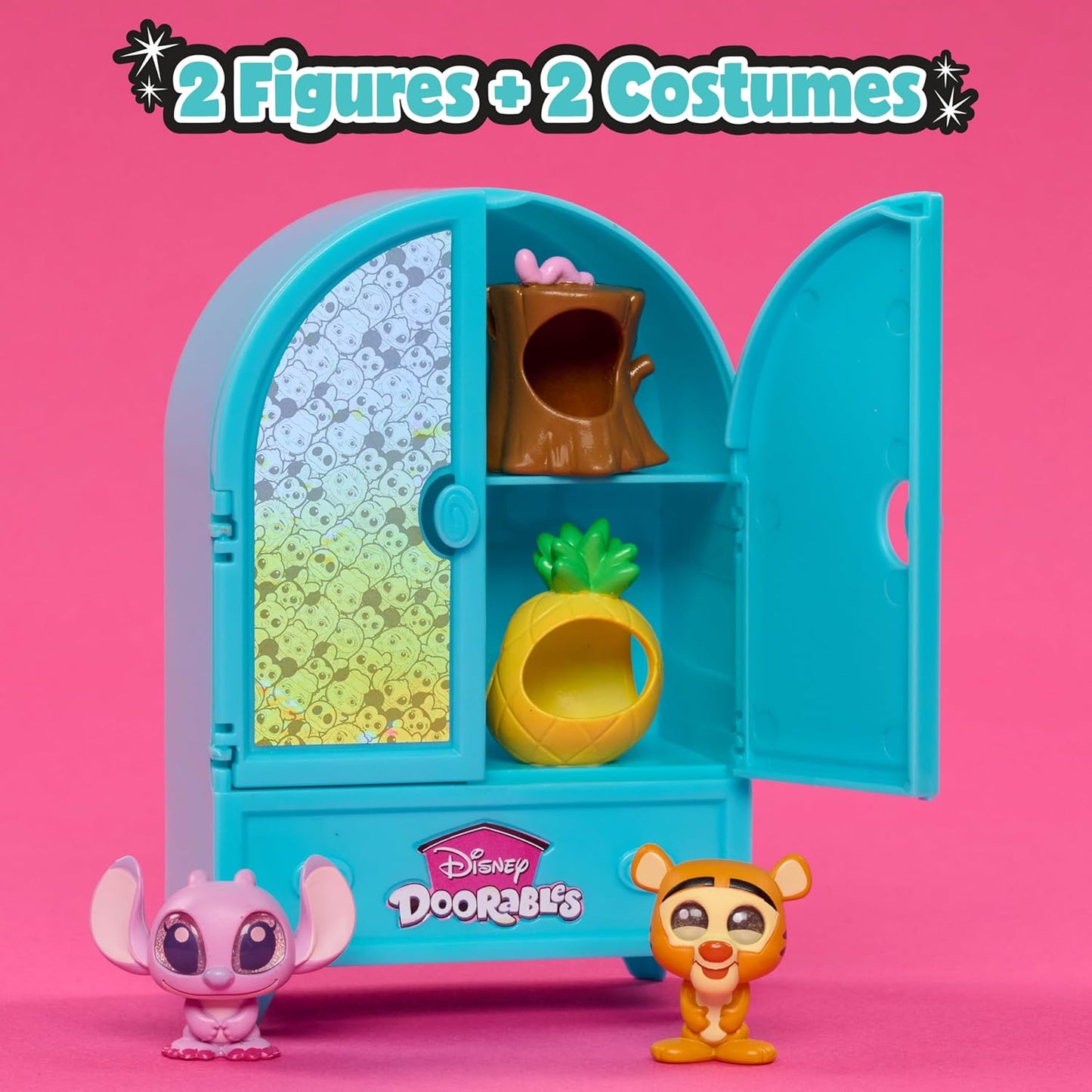 Disney Doorables Costume Cuties, brinquedos colecionáveis de 3,8 cm, para meninos e meninas a partir de 5 anos.