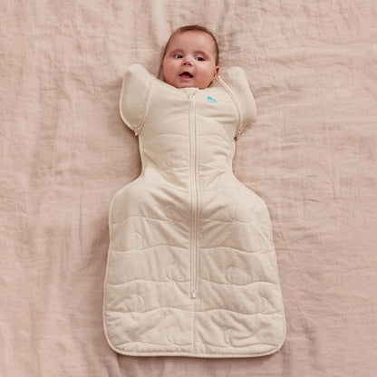 Love To Dream™ Saco de Transição Swaddle UP™ | Extra quente, ajuste perfeito com abas removíveis | 3,5 Tog Ideal para inverno e outono (14–16 °C) | Algodão lavável à máquina e zíper duplo