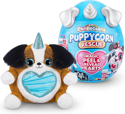 Rainbocorns Puppycorn Rescue Surprise, Surprise Plush Pet Unboxing (estilo pode variar)
