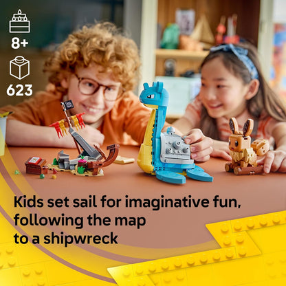 LEGO Pokémon SMART Play: Caça ao Tesouro de Eevee e Lapras – Conjunto de Brinquedo Interativo Compatível, Inclui 3 Etiquetas SMART e 2 Figuras Pokémon – Ideia de Presente para Meninos e Meninas a partir de 8 Anos – 72162