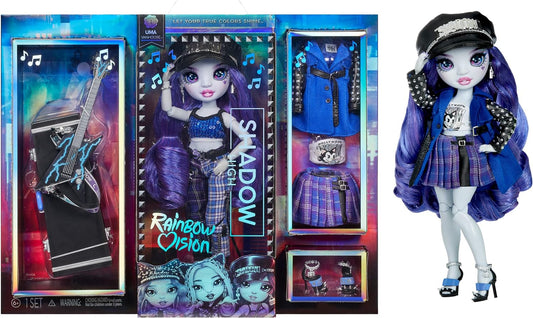Rainbow High Shadow Vision Neon Shadow - UMA VAN HOOSE - Boneca fashion - idade a partir de 6 anos