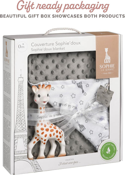 SOPHIE LA GIRAFE - Conjunto de Manta Texturizada e Mordedor Sophie, a Girafa