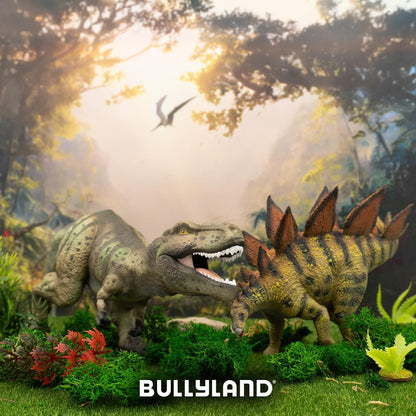 Bullyland 61461 61461 Figura de Brinquedo T-Rex com Boca Móvel, Dinossauro de aproximadamente 10,5 cm, Detalhes Precisos, Livre de PVC, Crianças a partir de 3 Anos, Multicolorido