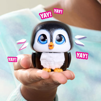 Just Play furReal Handfuls Shivers, o Pinguim, Brinquedo Interativo de 8,9 cm (3,5 polegadas), para Meninos e Meninas a partir de 4 Anos