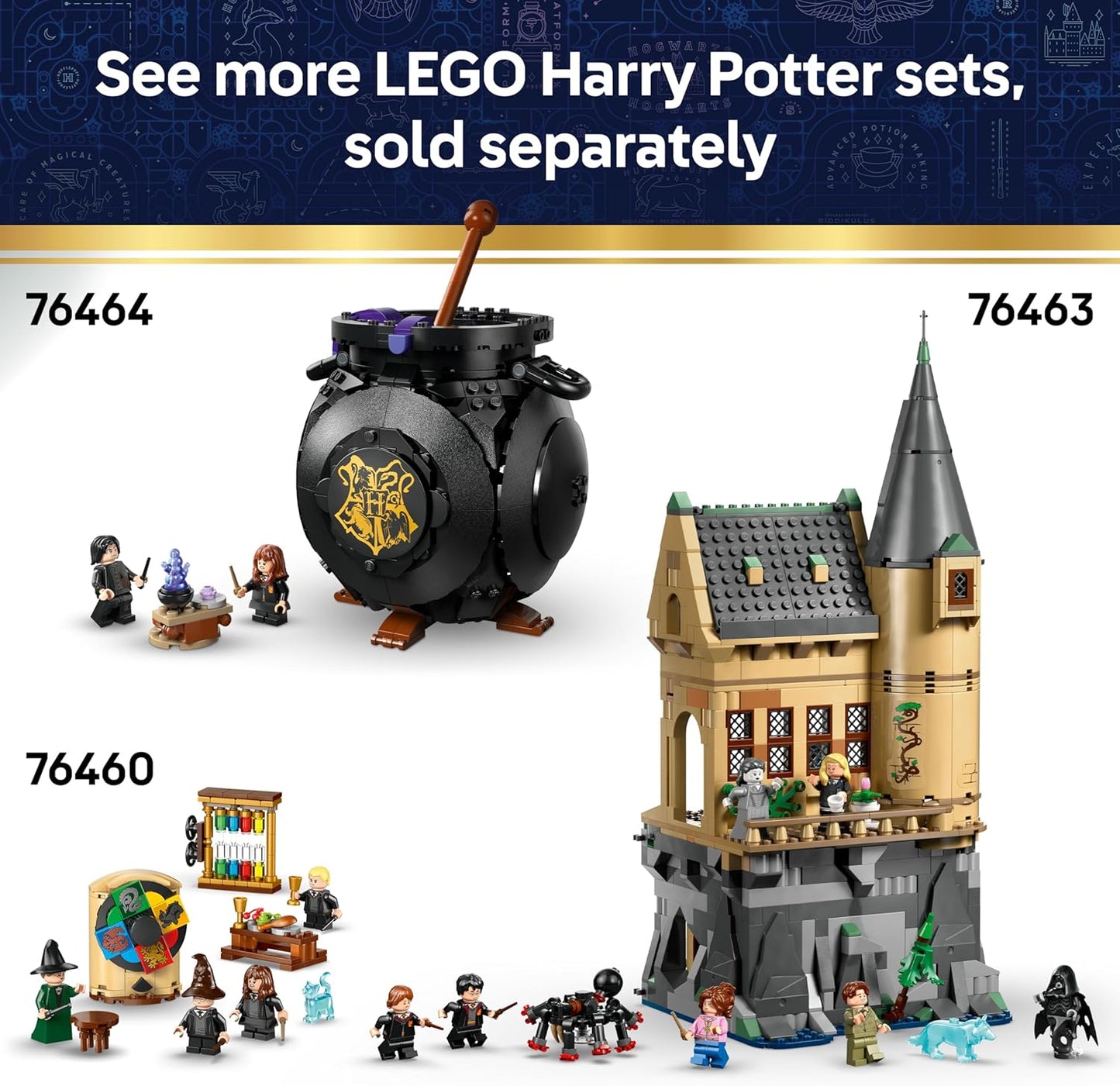 LEGO Harry Potter Casa da Luna Lovegood - Kit de Modelo em Miniatura para Montar com Bloco de Luz e 5 Minifiguras - Ideia de Decoração para Quarto - Presente para Meninas, Meninos e Fãs a partir de 10 Anos - 76467