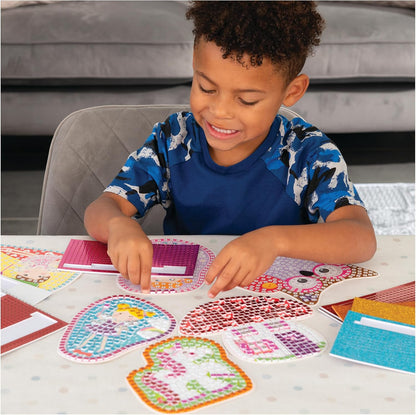 Galt, Make a Mosaic, Mosaic Kits For Children, Ages 5 Years Plus, Galt Fairy Sparkle Mosaics -Childrens Glitter Mosaic Set,Arts and Crafts Kit for Kids,Colourful Design