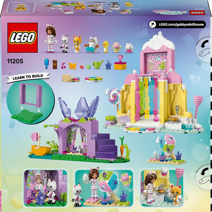 LEGO Gabby's Dollhouse Sweet Treat Mountain & Kitty Garden Toy - incl. a Mini Doll, Pandy Paws & Kitty Fairy Figures plus Food Accessories - Gift for 4+ Year Old Girls & Movie Fans - 11205