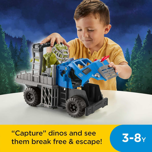 Fisher Price Imaginext Jurassic World Dominion Break Out Dino Hauler