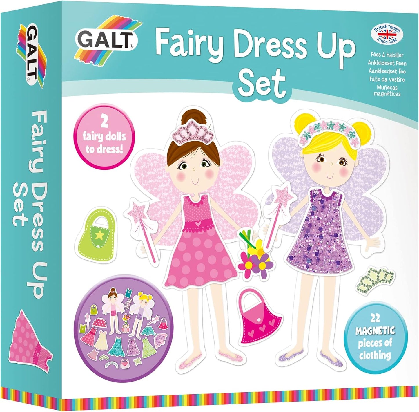 Galt Toys, Conjunto de Fantasias de Fadas, Kits de Artesanato Infantil, Idades 3 Anos Acima