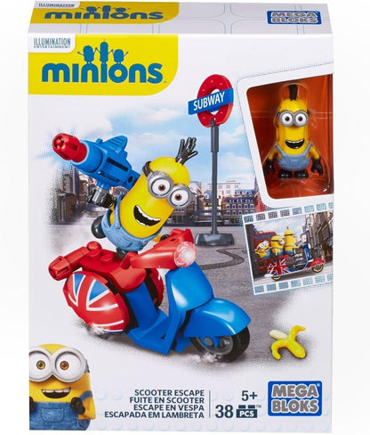 Mega Bloks Minions – Conjunto Pequeno: Fuga de Scooter