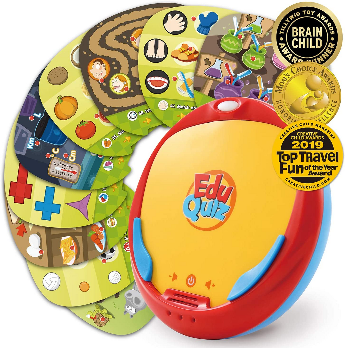 BEST LEARNING Conjunto Básico I do EduQuiz - Brinquedo de Combinação Educacional Interativo para Crianças