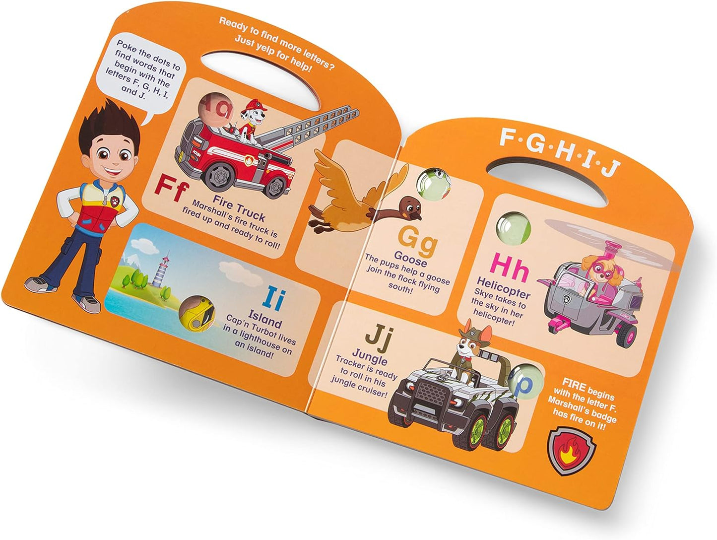 Melissa & Doug As pistas de Blue e você! Livro Infantil - Poke-A-Dot: Formas com Azul