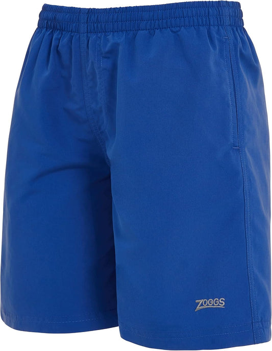Zoggs Shorts de natação para meninos, shorts de natação relaxados e confortáveis, shorts de natação Zoggs de longa duração, shorts de natação multicoloridos para meninos, shorts infantis