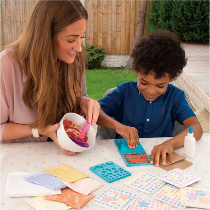 Galt, Make a Mosaic, Mosaic Kits For Children, Ages 5 Years Plus, Galt Fairy Sparkle Mosaics -Childrens Glitter Mosaic Set,Arts and Crafts Kit for Kids,Colourful Design