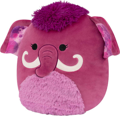 Squishmallows SQCR04576 12" Magenta, Magdalena-Woolly Mammoth