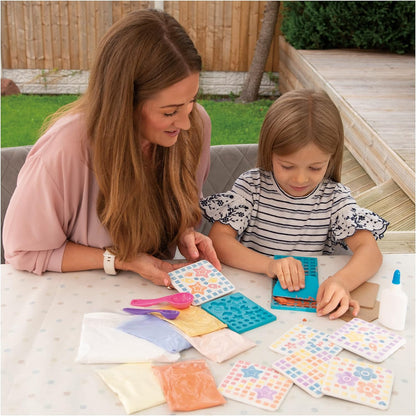 Galt, Make a Mosaic, Mosaic Kits For Children, Ages 5 Years Plus, Galt Fairy Sparkle Mosaics -Childrens Glitter Mosaic Set,Arts and Crafts Kit for Kids,Colourful Design