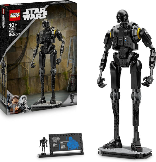 LEGO Star Wars 75434 K-2SO, o Droide de Segurança - Figura Articulada para Brincar e Exibir - Kit de Modelo Colecionável com Placa Informativa - Presente para Meninos, Meninas e Fãs Adultos de Andor
