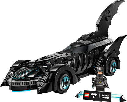 LEGO DC Batman Forever Batmóvel - Brinquedo de carro de super-herói com minifigura - inclui cabine que abre e interior detalhado - Presente para meninos a partir de 12 anos, adolescentes e fãs adultos - 76304