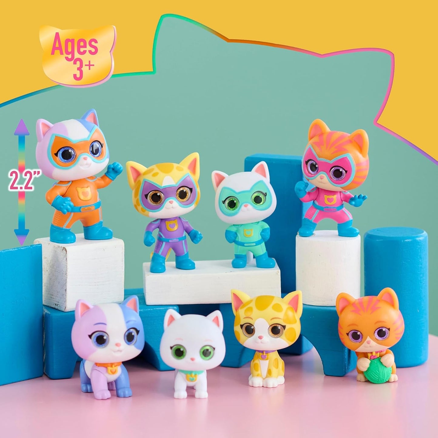 Just Play Figuras colecionáveis SuperKitties