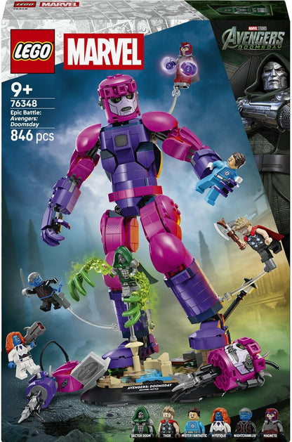 LEGO Marvel Batalha Épica: Vingadores: Doomsday 76348