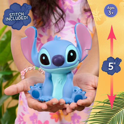 Disney Lilo & Stitch Boneca Lilo articulada de 35 cm (14 polegadas) da com figura do Stitch de 12,5 cm (5 polegadas).