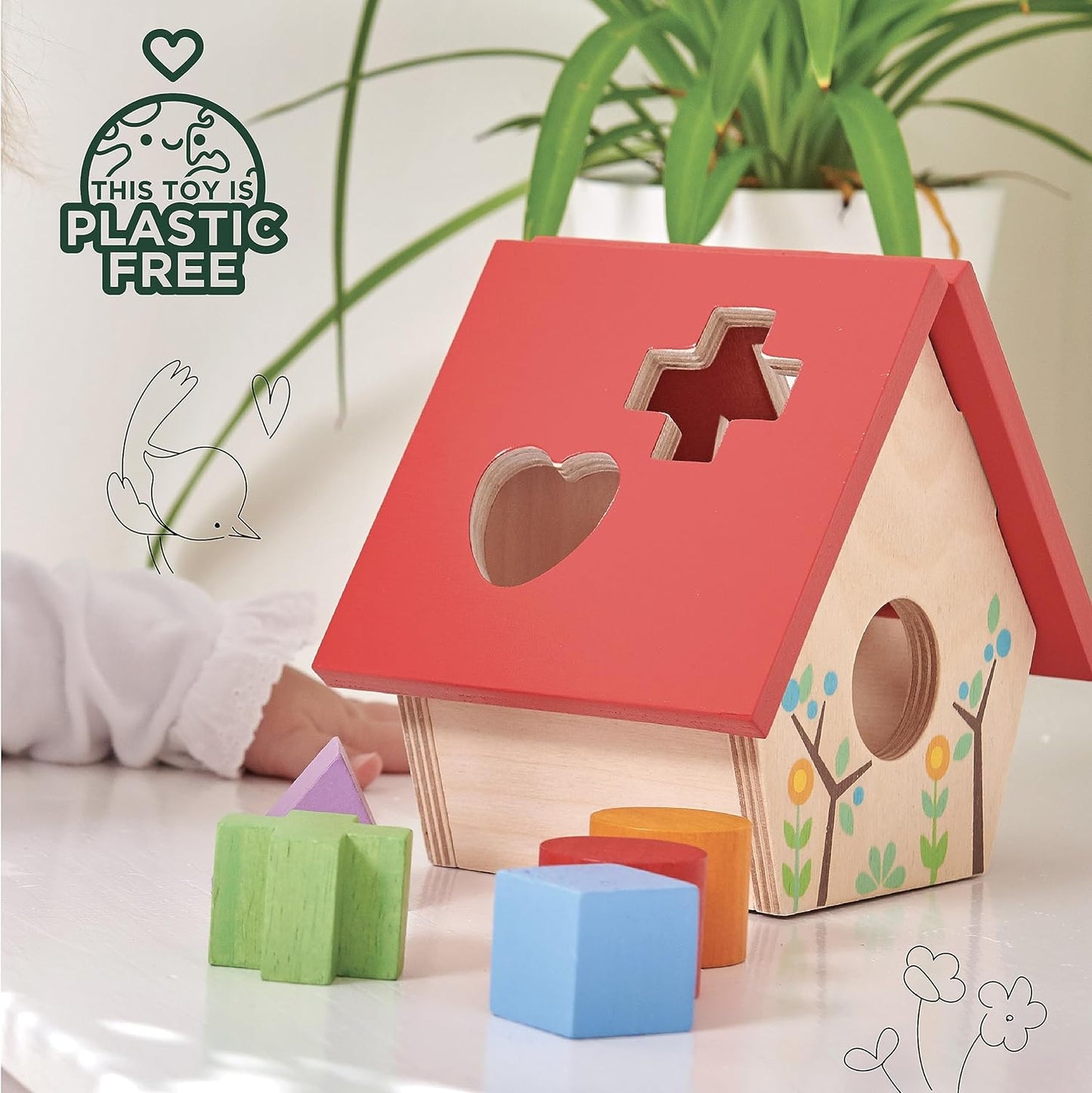 Le Toy Van PL085 Classificador de casas My Little Bird
