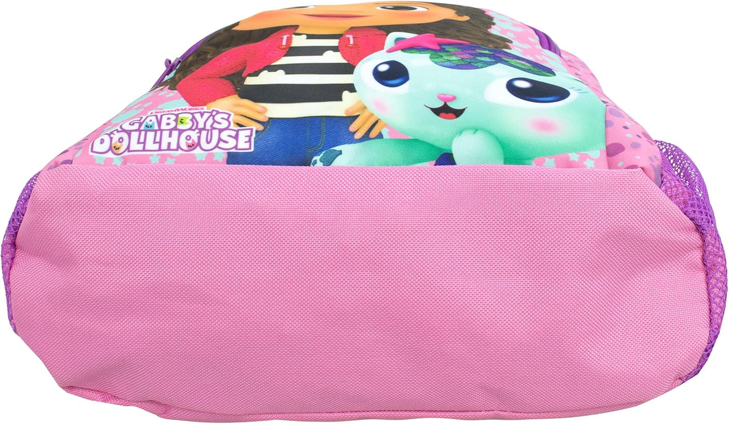 Gabby’s Dollhouse Mochila | Mochila Escolar Feminina | Mochila Feminina Mercat | Produto Oficial