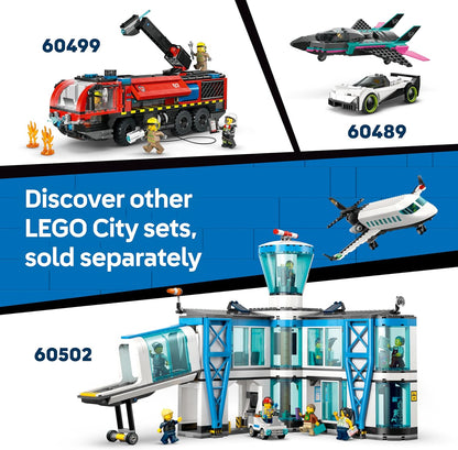 LEGO City Táxi Amarelo de Brinquedo - Kit de Modelo de Carro Elétrico com 2 Minifiguras e Teto Removível - Conjunto para Desenvolvimento da Coordenação Motora Fina - Pequena Ideia de Presente de Aniversário para Meninos a partir de 5 Anos - 60487