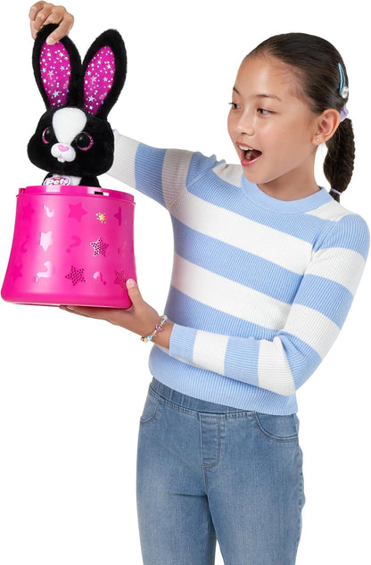 Pets Alive Magic Bunnies Pink Bunny (Candy) da ZURU, brinquedo mágico de pelúcia eletrônico surpresa, bichinho robótico e brincadeira interativa para crianças com 30 recursos diferentes