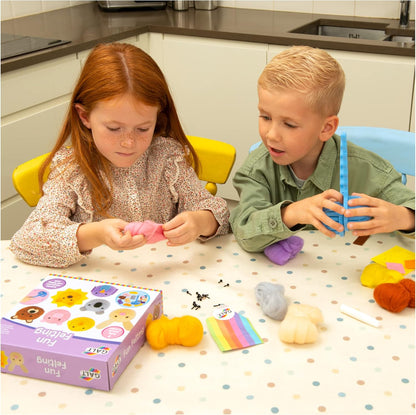 Galt Toys, Amigos de Feltro, Kit de Costura, Kits de Artesanato Infantil, A partir de 6 Anos, Galt Toys, Feltragem Divertida, Artesanato em Feltro para Crianças, A partir de 5 Anos, Galt Toys, Costure uma Imagem, Kits de Artesanato Infantil