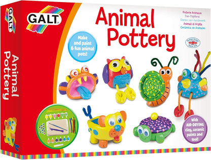 Galt Toys, Cerâmica Animal, Kits de Artesanato Infantil, A partir de 6 Anos, 32,7 x 6,9 x 23,9 cm e Brinquedos, Ímãs de Monstro, Kit de Artesanato para Crianças, A partir de 6 Anos