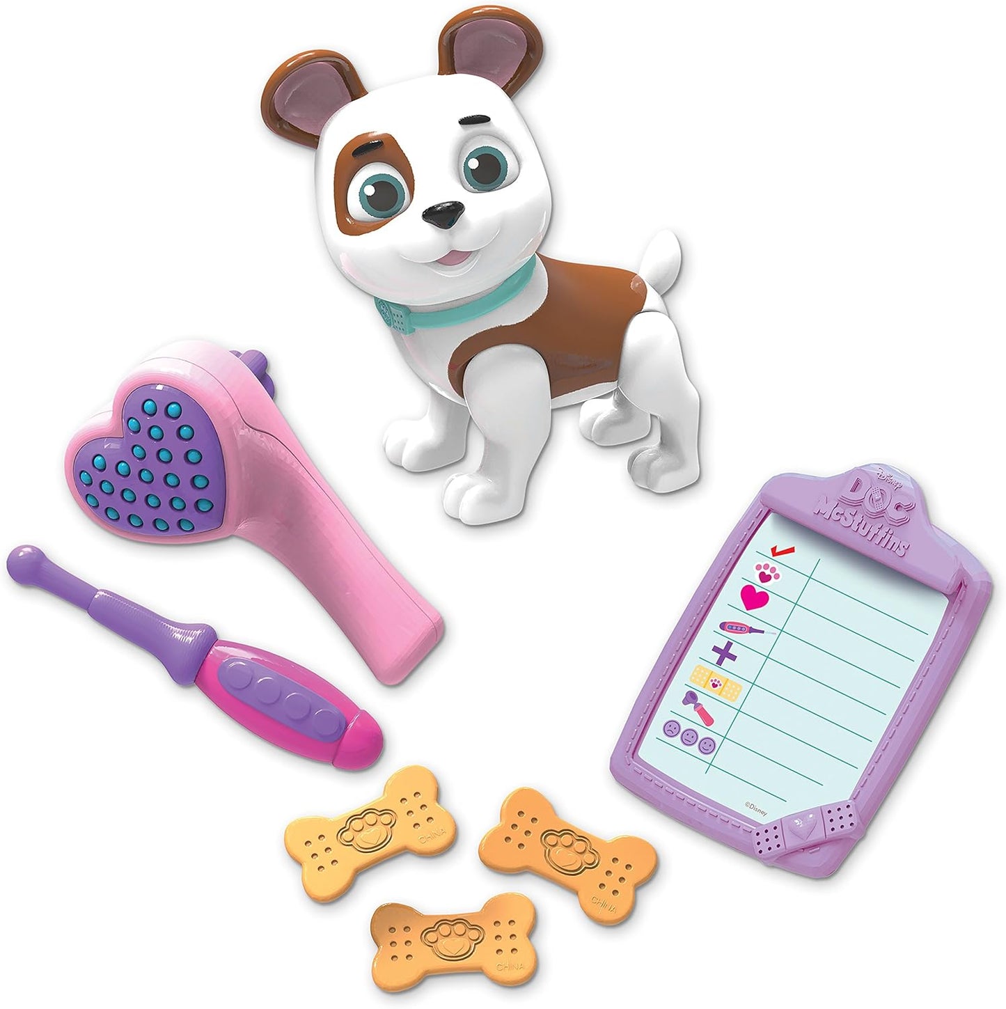 Doc McStuffins 92446 Móvil de rescate para mascotas todo en uno para bebé, multicolor