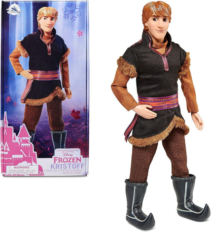 Disney Boneco Clássico Kristoff de Frozen (32 cm) – Brinquedo Oficial de Personagem da Disney Store