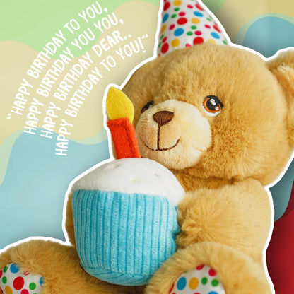 Keel - Feliz Aniversário Urso 15cm