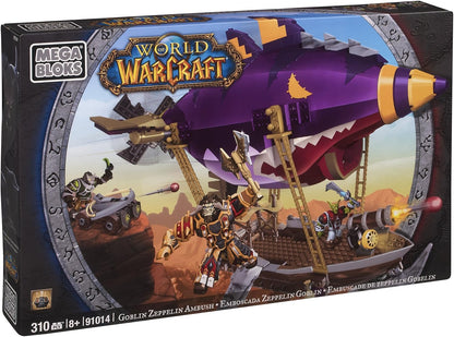 Mega Bloks World of Warcraft Emboscada do Zepelim Goblin