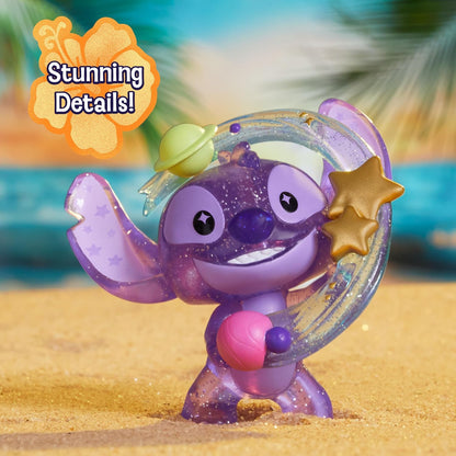 Just Play. Miniatura colecionável do Stitch da Disney, inspirada em Outta This World, da Miniatura de 5 cm, em caixa surpresa. Brinquedo para colecionadores, fãs, meninas, meninos e crianças a partir de 3 anos.