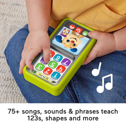 Smartphone Fisher-Price Laugh & Learn 2 em 1 com função de deslizar para aprender