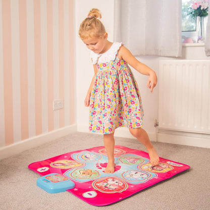 Style Girlz Tapete de Dança para Meninas - Tapete de Dança com Música do Reino Unido - Tapete de Dança Musical Infantil com 6 Modos de Jogo Divertidos - Adequado para Crianças a partir de 3 Anos
