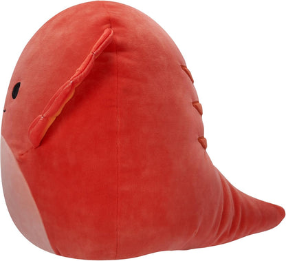 Squishmallows SQCR05415 Colar 12-Inch-Maxie The Red Frilled Lizard, Multicolor