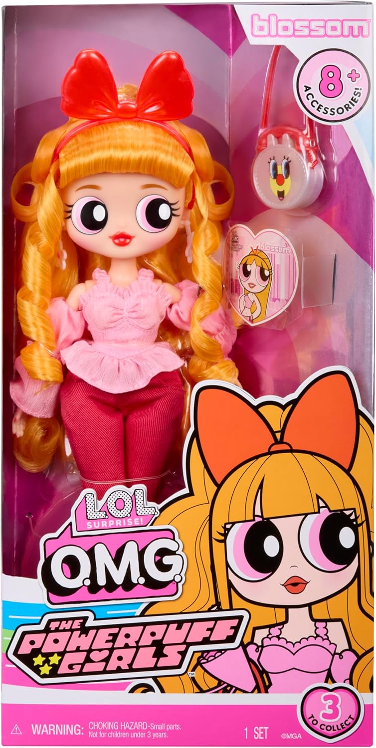 L.O.L. Surprise! OMG As Meninas Superpoderosas - Florzinha - Inclui 1 boneca fashion, vem com roupa e acessórios. Colecione as 3!