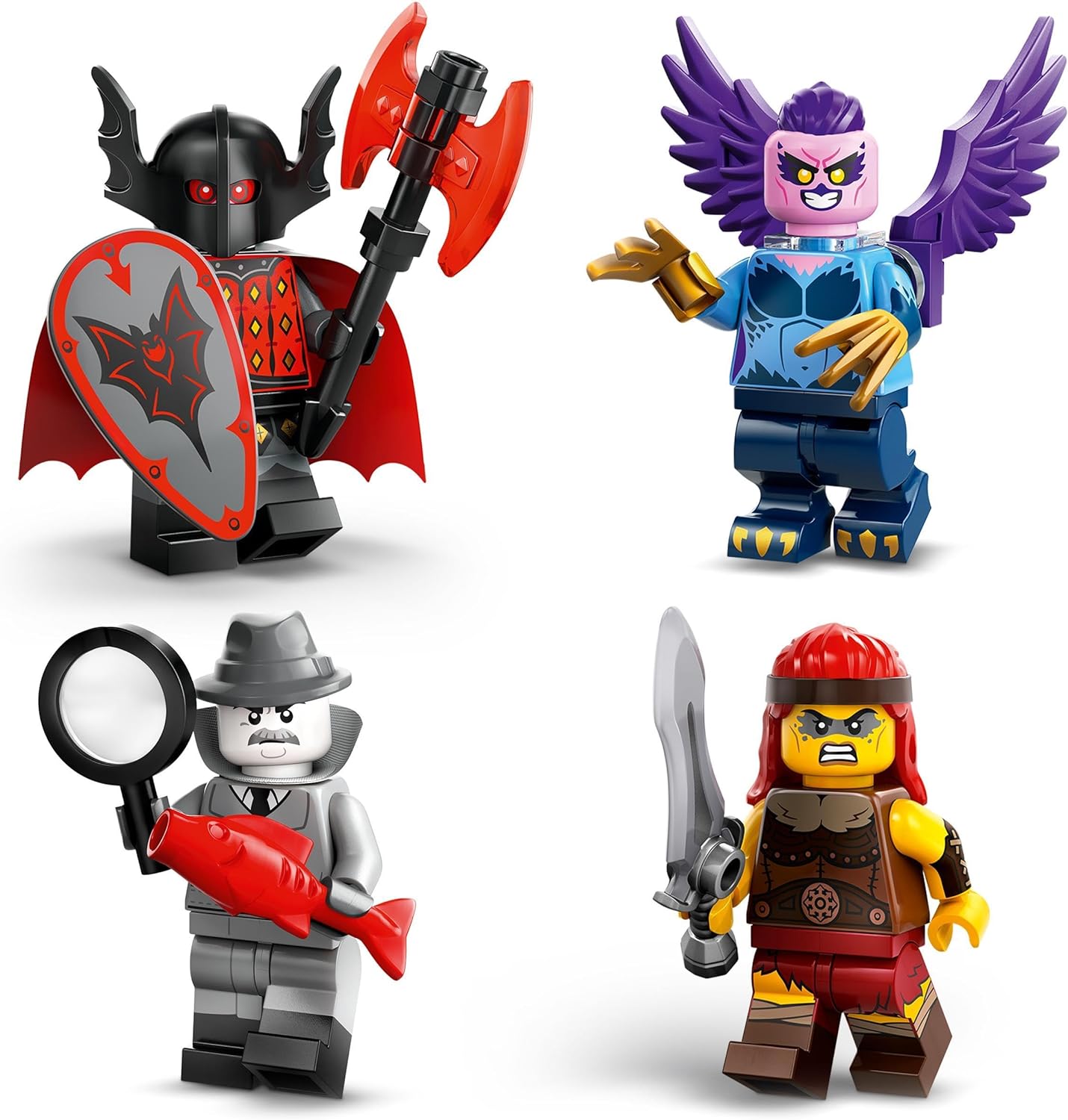 LEGO Caixas cegas da série 25 de minifiguras, conjunto de construção de brinquedos colecionáveis para brincadeiras independentes, presentes para meninos, meninas e crianças com mais de 5 anos de idade (1 de 12, escolhido aleatoriamente) 71045