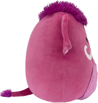 Squishmallows SQCR04576 12" Magenta, Magdalena-Woolly Mammoth