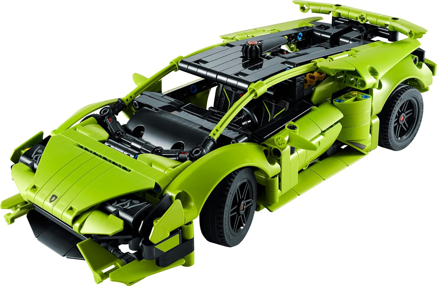 LEGO Kit de modelo de carro de brinquedo Technic Lamborghini Huracán Tecnica, conjunto de construção de carro de corrida para crianças, meninos, meninas e fãs de esportes motorizados com mais de 9 anos, ideia de presente colecionável 42161