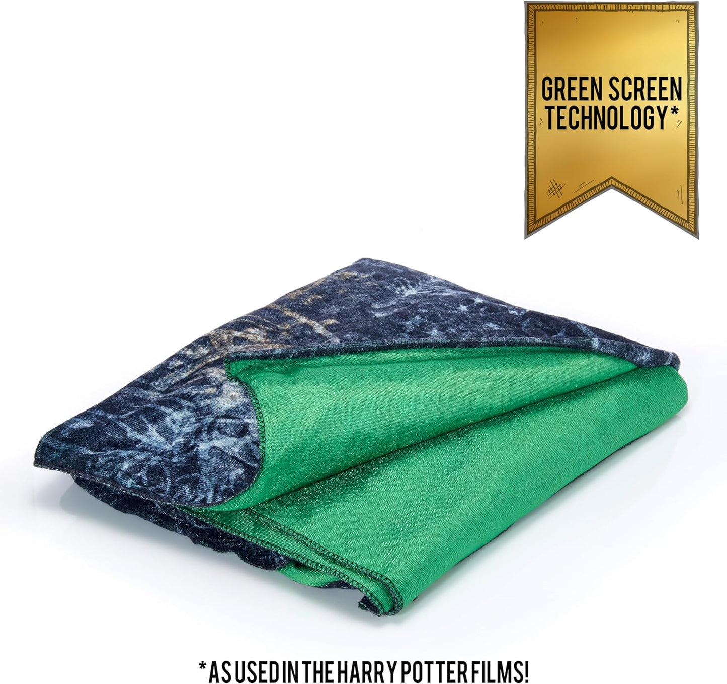 UAU! STUFF Capa de Invisibilidade Júnior Harry Potter Real FX | Presentes e Brinquedos Oficiais de Cosplay do Mundo Mágico | Capa de RPG e Acessório de Fantasia para Fãs de Harry Potter, Meninas e Meninos