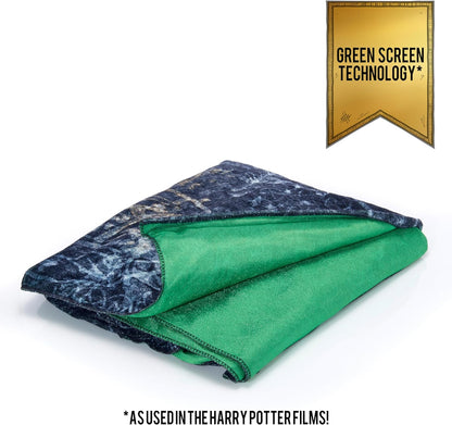 UAU! STUFF Capa de Invisibilidade Júnior Harry Potter Real FX | Presentes e Brinquedos Oficiais de Cosplay do Mundo Mágico | Capa de RPG e Acessório de Fantasia para Fãs de Harry Potter, Meninas e Meninos