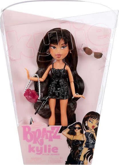 Bratz x Kylie Jenner - Day Fashion Doll - Boneca colecionável com roupa diurna, acessórios e pôster - Para crianças e colecionadores com mais de 6 anos