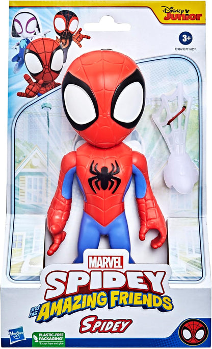 Marvel Figura de Ação Spidey e Sua Equipe Espetacular – Spidey em Tamanho Gigante (22,5 cm) – Brinquedo de Super-Herói Pré-Escolar para Crianças a Partir de 3 Anos