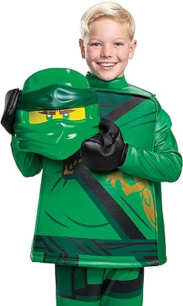 DISFRAZ Lloyds Lego Ninjago Deluxe Disfraz infantil unisex
