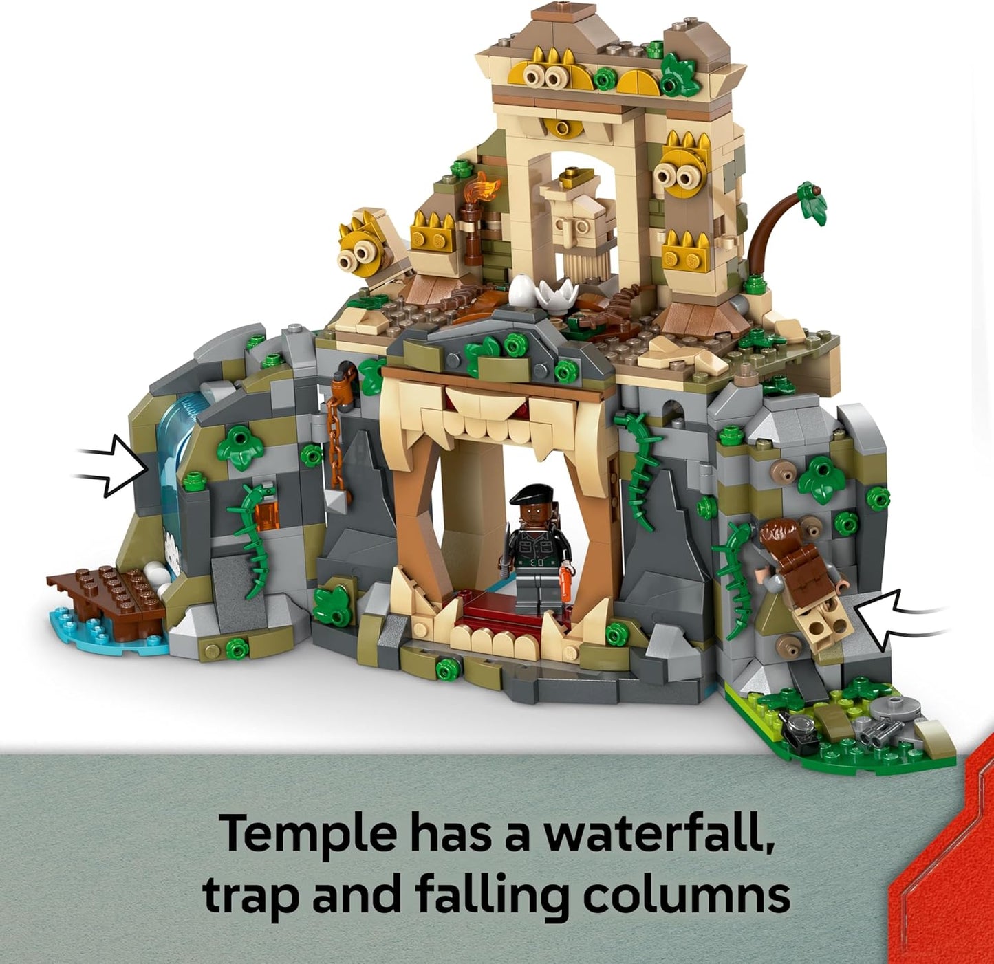 LEGO Jurassic World Spinosaurus e Quetzalcoatlus Missão Aérea - Inclui 2 figuras de dinossauros, caminhão e helicóptero de brinquedo, além de 4 minifiguras - Presente de dinossauros para meninos e meninas a partir de 8 anos - 76976