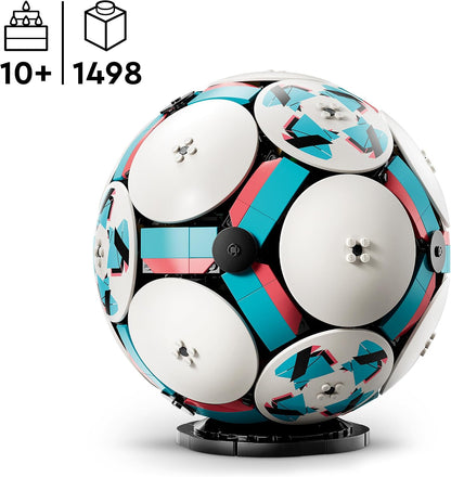 LEGO Football – Kit de Modelo de Exibição 3D com Estádio em Miniatura Interativo – Presente de Aniversário para Meninos, Meninas e Adultos Fãs de Esportes (10+ anos) – 43019